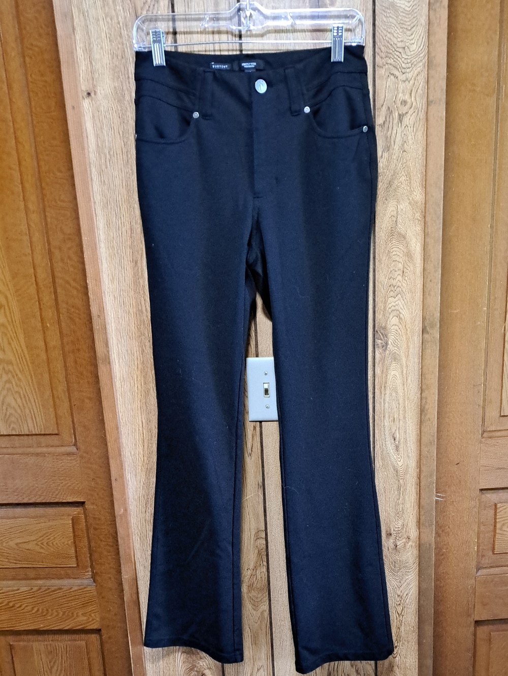 Simply Vera Vera Wang Simply Modern Black Bootcut Pants Size Small